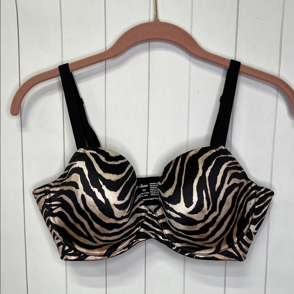 Soma - Sensuous Sides Full Coverage Bra- 36D